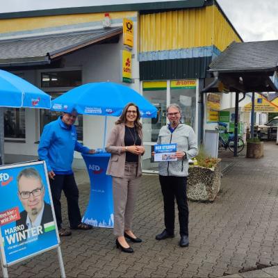 Infostand am 02.08.