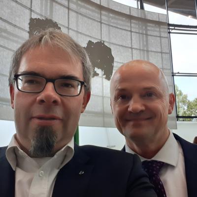Andre Wendt und ich