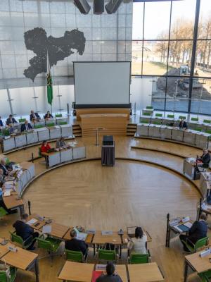 Blick ins Plenum